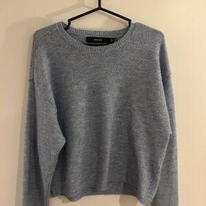 Vero Moda Light Blue Crew Neck Sweater
